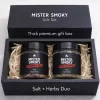 MISTER SMOKY Salt & Herbs Duo Set – Handmade Seasoning Pair