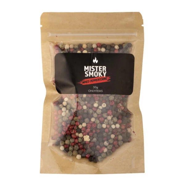 Mister Smoky Mixed peppercorns 50g Mister Smoky Mixed peppercorns 50g
